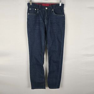 Levi's 511 Jeans Boys 12 Regular 27 x 29 Blue Dark Wash Straight Leg